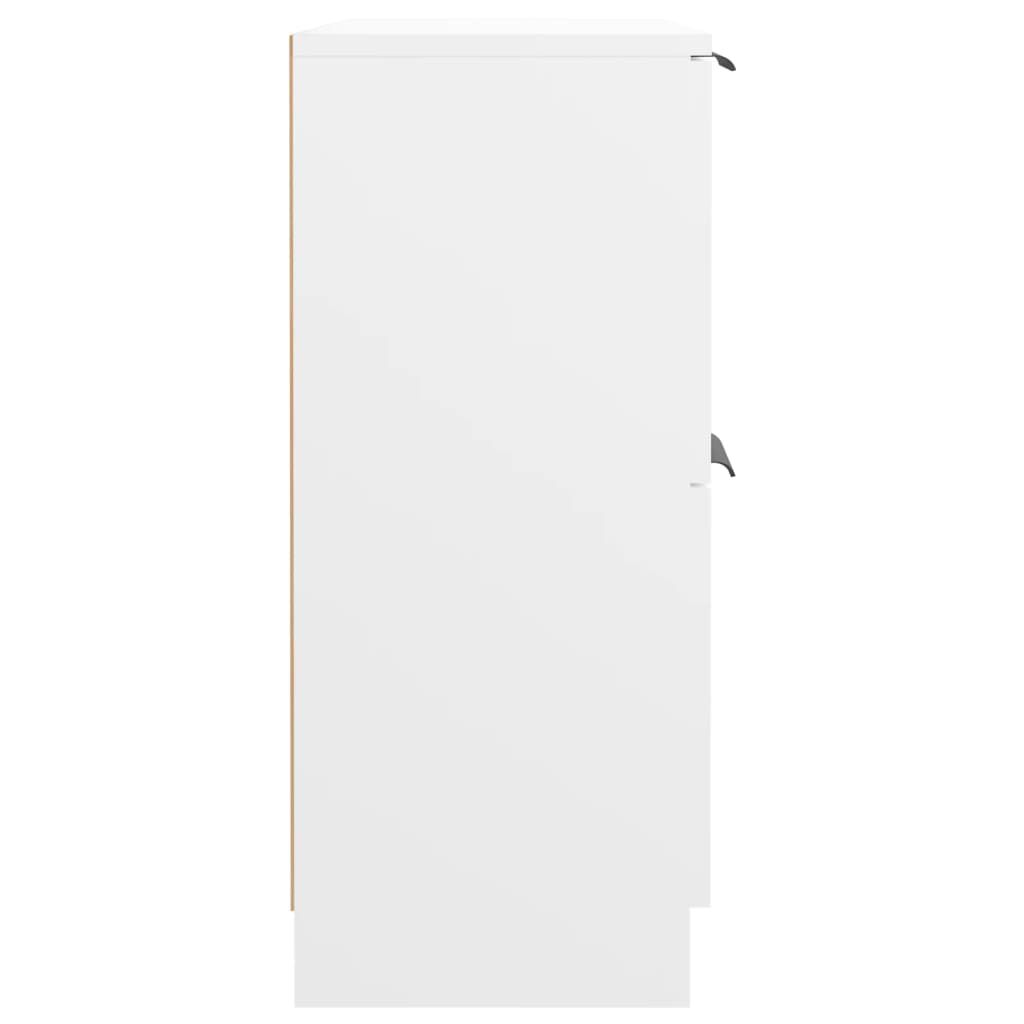 vidaXL Συρταριέρα Λευκή 60 x 30 x 70 εκ. από Επεξεργασμένο Ξύλο