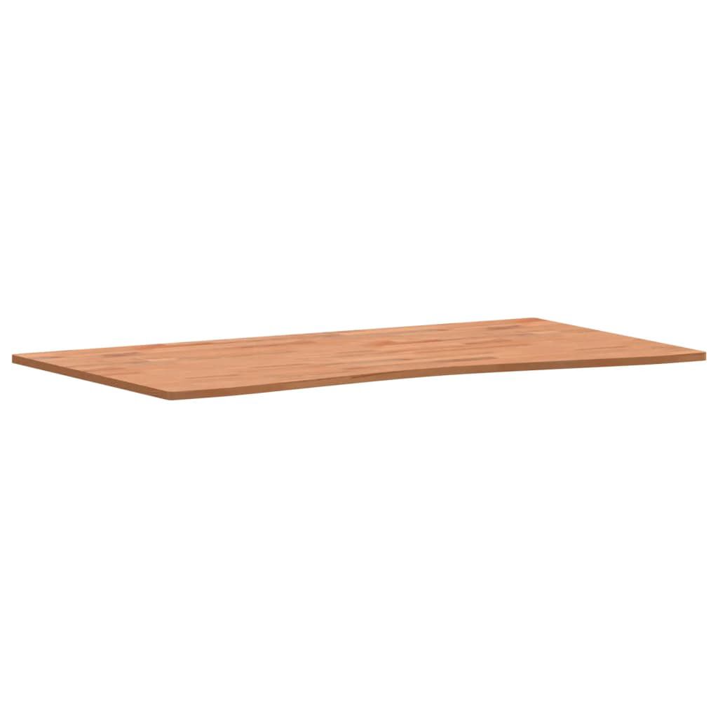 VidaXL Επιφάνεια Εργασίας 110x(55-60)x1,5 εκ. από Μασίφ Ξύλο Οξιάς