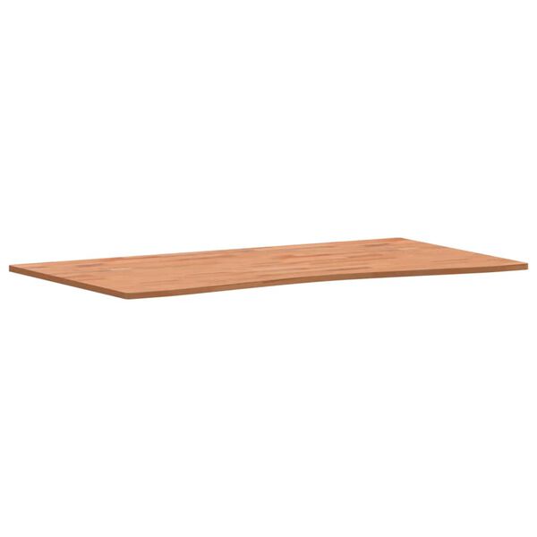 VidaXL Επιφάνεια Εργασίας 110x(55-60)x1,5 εκ. από Μασίφ Ξύλο Οξιάς