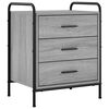 vidaXL &Kappa;&omicron;&mu;&omicron;&delta;ί&nu;&omicron; &Gamma;&kappa;&rho;&iota; Sonoma 48 x 36,5 x 60 &epsilon;&kappa; &Epsilon;&pi;&epsilon;&xi;&epsilon;&rho;&gamma;&alpha;&sigma;&mu;έ&nu;&omicron; &Xi;ύ&lambda;&omicron;