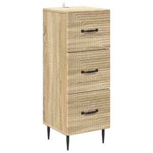 vidaXL &Nu;&tau;&omicron;&upsilon;&lambda;ά&pi;&iota; &mu;&epsilon; &Sigma;&upsilon;&rho;&tau;ά&rho;&iota;&alpha; Sonoma &Delta;&rho;&upsilon;&sigmaf; 33 x 34,5 x 89,5 &epsilon;&kappa;