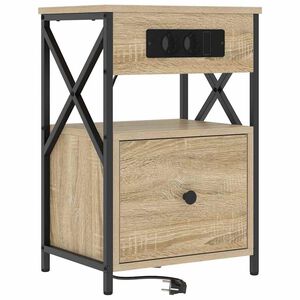 vidaXL &Kappa;&omicron;&mu;&omicron;&delta;ί&nu;&omicron; &Delta;&rho;ύ&sigmaf; Sonoma 40 x 31 x 60 &epsilon;&kappa;. &Epsilon;&pi;&epsilon;&xi;&epsilon;&rho;&gamma;&alpha;&sigma;&mu;έ&nu;&omicron; &xi;ύ&lambda;&omicron;