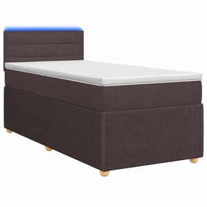 vidaXL &Kappa;&rho;&epsilon;&beta;ά&tau;&iota; box spring &mu;&epsilon; &sigma;&tau;&rho;ώ&mu;&alpha; &Sigma;&kappa;&omicron;ύ&rho;&omicron; &Kappa;&alpha;&phi;έ 90 x 190 cm Ύ&phi;&alpha;&sigma;&mu;&alpha;