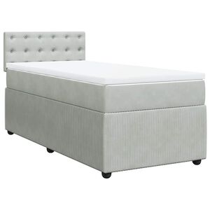 vidaXL &Kappa;&rho;&epsilon;&beta;ά&tau;&iota; Boxspring &mu;&epsilon; &Sigma;&tau;&rho;ώ&mu;&alpha; &Alpha;&nu;&omicron;&iota;&chi;&tau;ό &Gamma;&kappa;&rho;&iota; 80x200 &epsilon;&kappa;. &Beta;&epsilon;&lambda;&omicron;ύ&delta;&iota;&nu;&omicron;