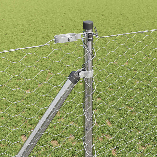 vidaXL &Sigma;&tau;ύ&lambda;&omicron;&sigmaf; &Pi;&epsilon;&rho;&iota;&phi;&rho;ά&xi;&epsilon;&omega;&nu; &Alpha;&sigma;&eta;&mu;ί 10 x 1,4 &mu; (&pi;ά&chi;&omicron;&sigmaf; &pi;&lambda;έ&gamma;&mu;&alpha;&tau;&omicron;&sigmaf; 36 &chi;&iota;&lambda;.)