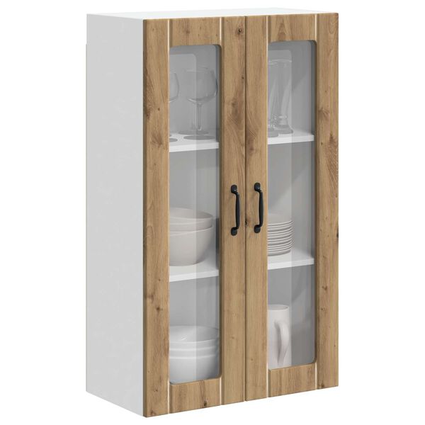 vidaXL &Kappa;&rho;&epsilon;&mu;&alpha;&sigma;&tau;ό &nu;&tau;&omicron;&upsilon;&lambda;ά&pi;&iota; &kappa;&omicron;&upsilon;&zeta;ί&nu;&alpha;&sigmaf; Artisan Oak 60 x 31 x 100 &epsilon;&kappa;.