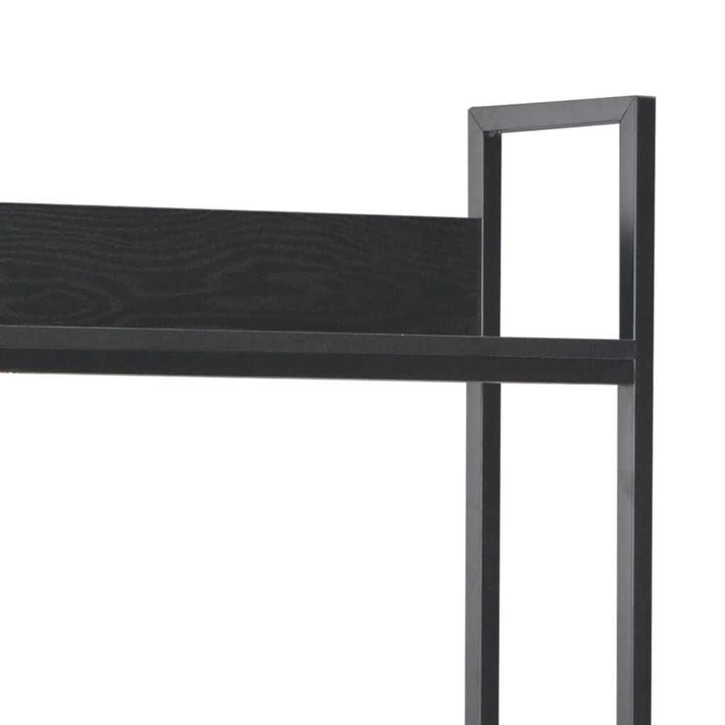vidaXL Γραφείο Υπολογιστή Μαύρο 120 x 60 x 138 εκ.