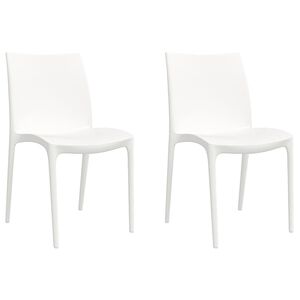 vidaXL &Kappa;&alpha;&rho;έ&kappa;&lambda;&epsilon;&sigmaf; &Kappa;ή&pi;&omicron;&upsilon; 2 &tau;&epsilon;&mu;. &Lambda;&epsilon;&upsilon;&kappa;έ&sigmaf; 50x46x80 &epsilon;&kappa;. &alpha;&pi;ό &Pi;&omicron;&lambda;&upsilon;&pi;&rho;&omicron;&pi;&upsilon;&lambda;έ&nu;&iota;&omicron;