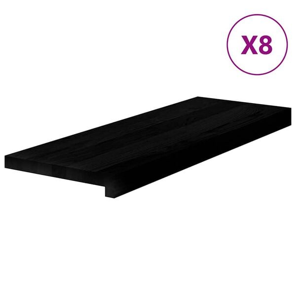 vidaXL &Pi;&alpha;&tau;ά&kappa;&iota;&alpha; &Sigma;&kappa;ά&lambda;&alpha;&sigmaf; 8 &tau;&epsilon;&mu;. &Sigma;&kappa;&omicron;ύ&rho;&omicron; &Kappa;&alpha;&phi;έ 70x25x2 cm &Xi;ύ&lambda;&omicron; &Delta;&rho;&upsilon;ό&sigmaf;