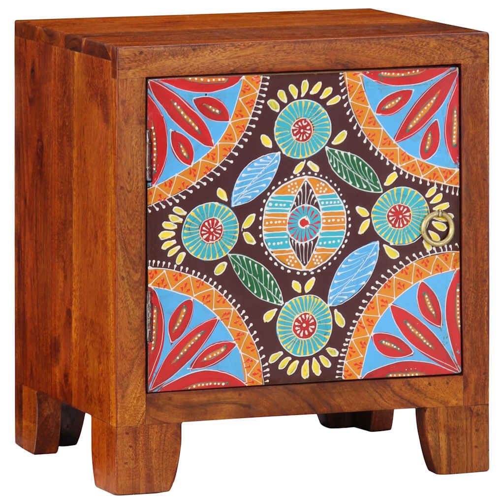 vidaXL Κομοδίνο 40x30x45 cm από μασίφ ξύλο ακακίας
