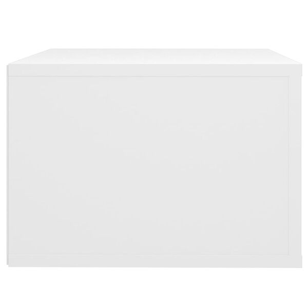 vidaXL Κομοδίνα Επιτοίχια 2 τεμ. Λευκά 50x36x25 εκ.
