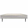vidaXL Πλαίσιο Κρεβατιού Γκρι Sonoma 75x190 εκ. Επεξεργασμένο Ξύλο
