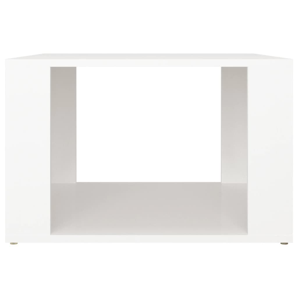 vidaXL Κομοδίνο Λευκό 57 x 55 x 36 εκ. από Επεξεργασμένο Ξύλο