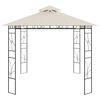 vidaXL Κιόσκι Κρεμ 4 x 3 x 2,7 μ. 160 γρ./μ²