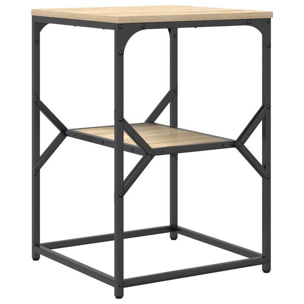 vidaXL Τραπεζάκι Πλευράς Sonoma Δρυς 41 x 40 x 60 εκ.