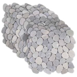 vidaXL &Pi;έ&tau;&rho;&epsilon;&sigmaf; Pebble &Gamma;&kappa;&rho;&iota; 30 x 30 cm &Pi;έ&tau;&rho;&epsilon;&sigmaf; &Pi;&omicron;&tau;&alpha;&mu;&omicron;ύ