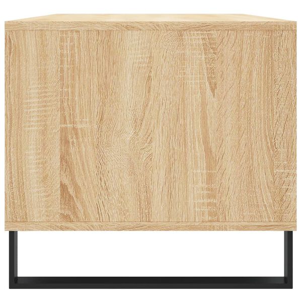 vidaXL Τραπεζάκι Σαλονιού Sonoma Δρυς 90x49x45 εκ. Επεξεργασμένο Ξύλο