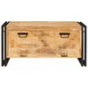 vidaXL Ντουλάπα Παπουτσιών Καφέ 90 x 38 x 45 εκ. Μασίφ ξύλο μάνγκο