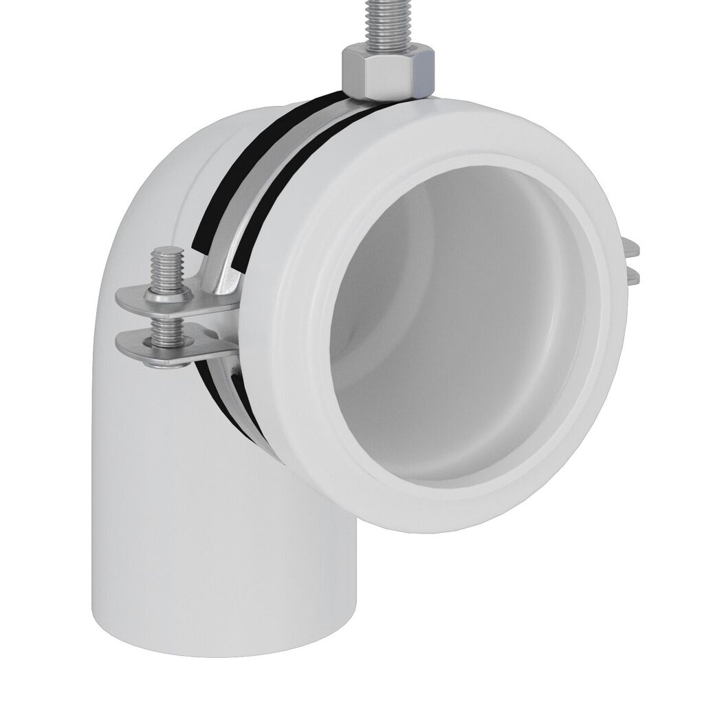 vidaXL Κρυφή Στήριξη για Ουρητήριο 50x115-139 εκ Ατσάλι