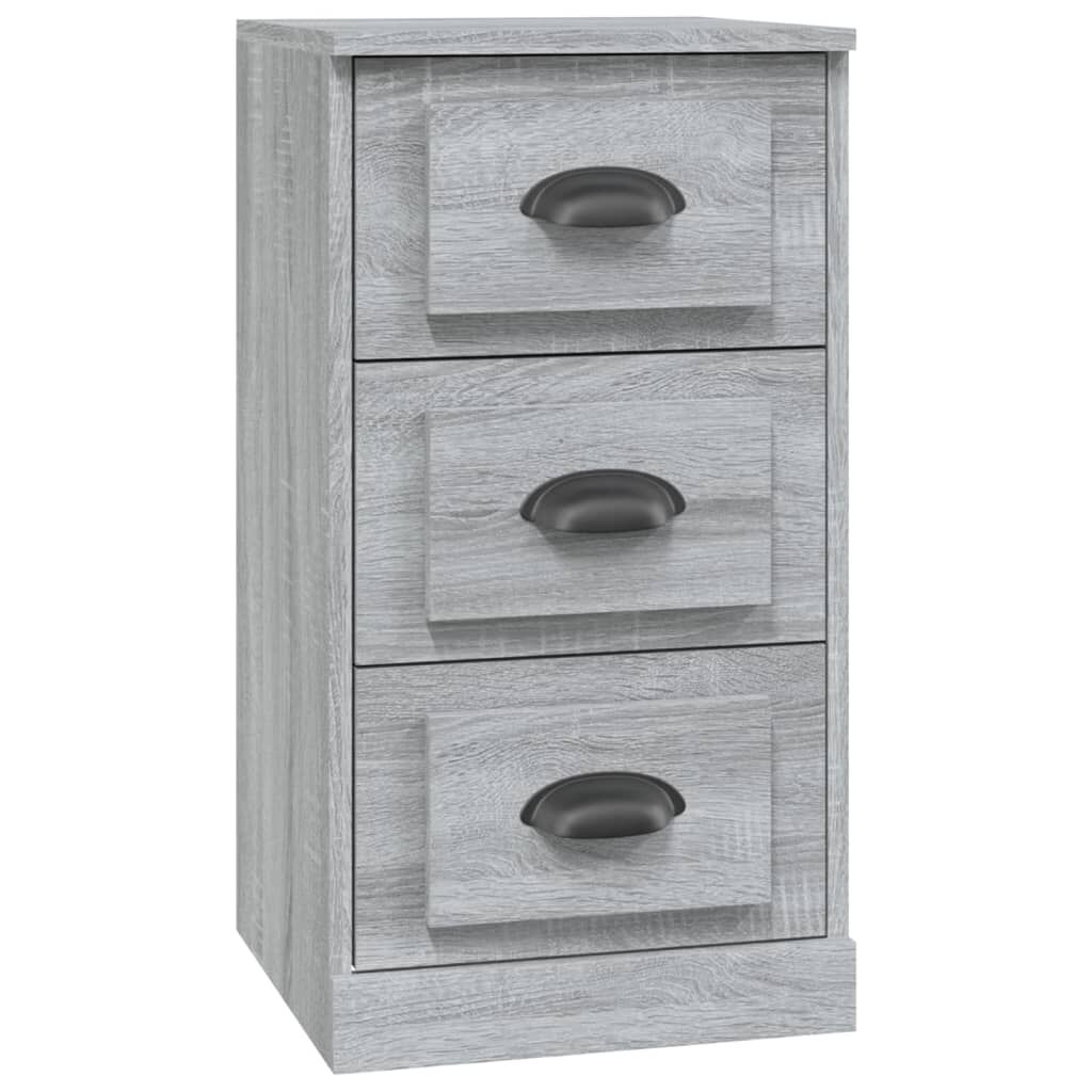 vidaXL Συρταριέρα Γκρι Sonoma 36 x 35,5 x 67,5 εκ. Επεξεργασμένο Ξύλο