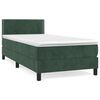 vidaXL &Kappa;&rho;&epsilon;&beta;ά&tau;&iota; Boxspring &mu;&epsilon; &Sigma;&tau;&rho;ώ&mu;&alpha; &Sigma;&kappa;&omicron;ύ&rho;&omicron; &Pi;&rho;ά&sigma;&iota;&nu;&omicron; 90x200 &epsilon;&kappa;. &Beta;&epsilon;&lambda;&omicron;ύ&delta;&iota;&nu;&omicron;