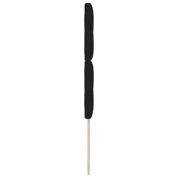 vidaXL Κεφαλάρι με κεφαλάρι Μαύρο 80 cm ύφασμα