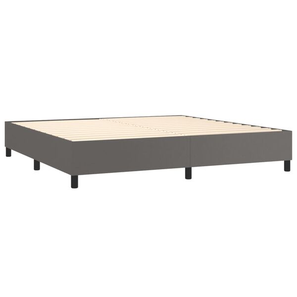 vidaXL &Kappa;&rho;&epsilon;&beta;ά&tau;&iota; Boxspring &mu;&epsilon; &Sigma;&tau;&rho;ώ&mu;&alpha; &Gamma;&kappa;&rho;&iota; 200x200 &epsilon;&kappa;. &Sigma;&upsilon;&nu;&theta;&epsilon;&tau;&iota;&kappa;ό &Delta;έ&rho;&mu;&alpha;