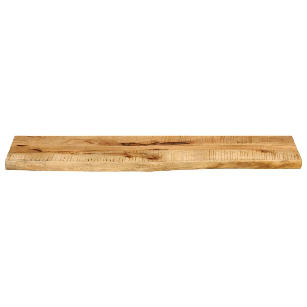 vidaXL Επιφάνεια Τραπεζιού 100x20x3,8 εκ. Live Edge Μασίφ Ξύλο Μάνγκο