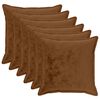 vidaXL &Kappa;ά&lambda;&upsilon;&mu;&mu;&alpha; &Mu;&alpha;&xi;&iota;&lambda;&alpha;&rho;&iota;&omicron;ύ 6 pcs HOUTEN &Alpha;&nu;&omicron;&iota;&chi;&tau;ό &kappa;&alpha;&phi;έ 70 x 70 cm &Phi;&alpha;&nu;έ&lambda;&alpha;