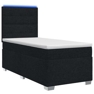 vidaXL &Kappa;&rho;&epsilon;&beta;ά&tau;&iota; box spring &mu;&epsilon; &sigma;&tau;&rho;ώ&mu;&alpha; &Mu;&alpha;ύ&rho;&omicron; 80 x 200 cm Ύ&phi;&alpha;&sigma;&mu;&alpha;