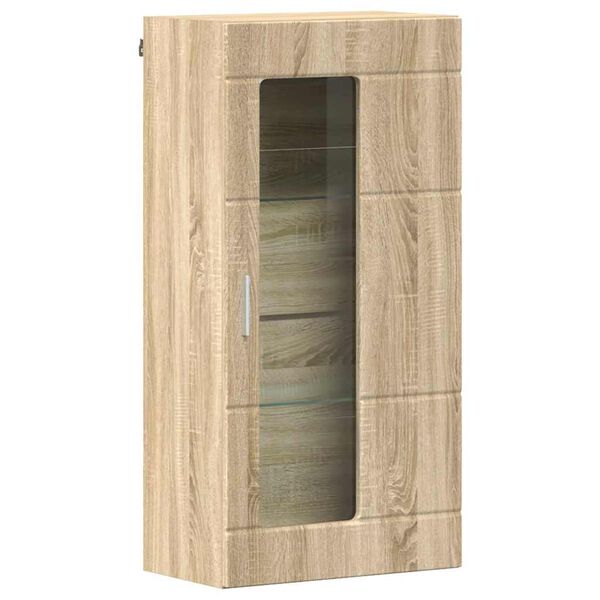 vidaXL Ντουλάπα τοίχου Sonoma Δρυς 55 x 29 x 100 εκ Επεξεργασμένο ξύλο