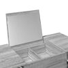 vidaXL Μπουντουάρ με Καθρέφτη Γκρι Sonoma 100x45x76 εκ.