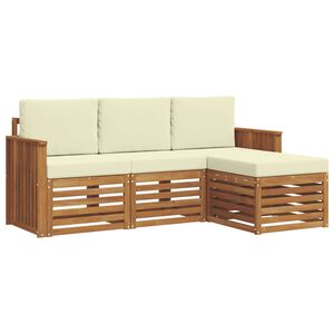 vidaXL &Sigma;&epsilon;&iota;&rho;ά &Kappa;&alpha;&nu;&alpha;&pi;έ &Epsilon;&xi;&omega;&tau;&epsilon;&rho;&iota;&kappa;&omicron;ύ &mu;&epsilon; &mu;&alpha;&xi;&iota;&lambda;ά&rho;&iota; 4 pcs &Phi;&upsilon;&sigma;&iota;&kappa;ό &kappa;&alpha;&iota; &Kappa;&rho;έ&mu;&alpha;