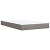 vidaXL &Kappa;&rho;&epsilon;&beta;ά&tau;&iota; Boxspring &mu;&epsilon; &Sigma;&tau;&rho;ώ&mu;&alpha; Taupe 120x200 &epsilon;&kappa;. &Upsilon;&phi;&alpha;&sigma;&mu;ά&tau;&iota;&nu;&omicron;