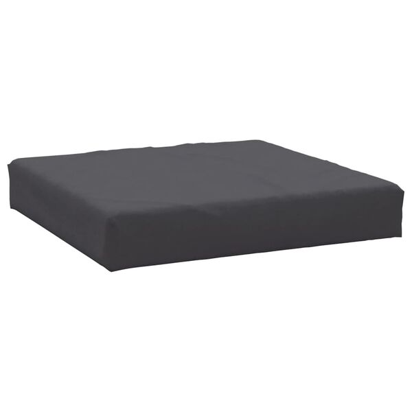vidaXL Μαξιλάρι Παλέτας Ανθρακί 60 x 60 x 6 εκ. Ύφασμα Oxford