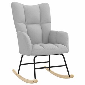 vidaXL &Kappa;&omicron;&upsilon;&nu;&iota;&sigma;&tau;ή &kappa;&alpha;&rho;έ&kappa;&lambda;&alpha; Cloud Grey Fabric