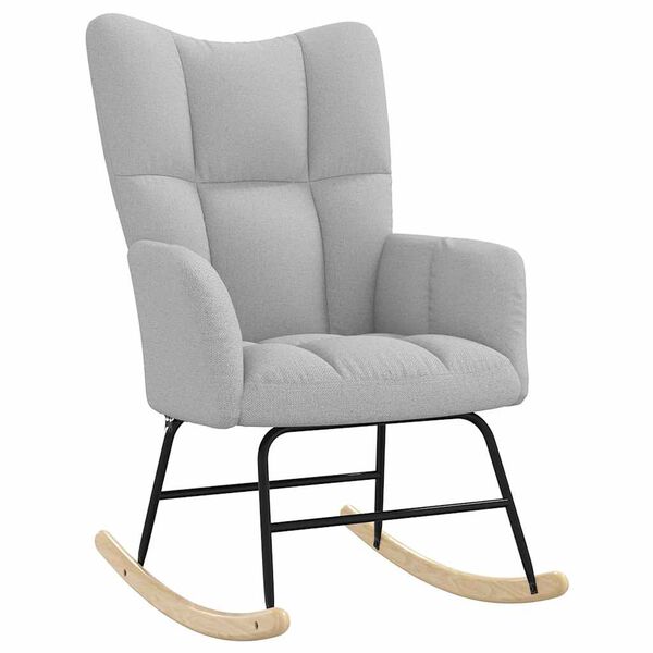 vidaXL &Kappa;&omicron;&upsilon;&nu;&iota;&sigma;&tau;ή &kappa;&alpha;&rho;έ&kappa;&lambda;&alpha; Cloud Grey Fabric