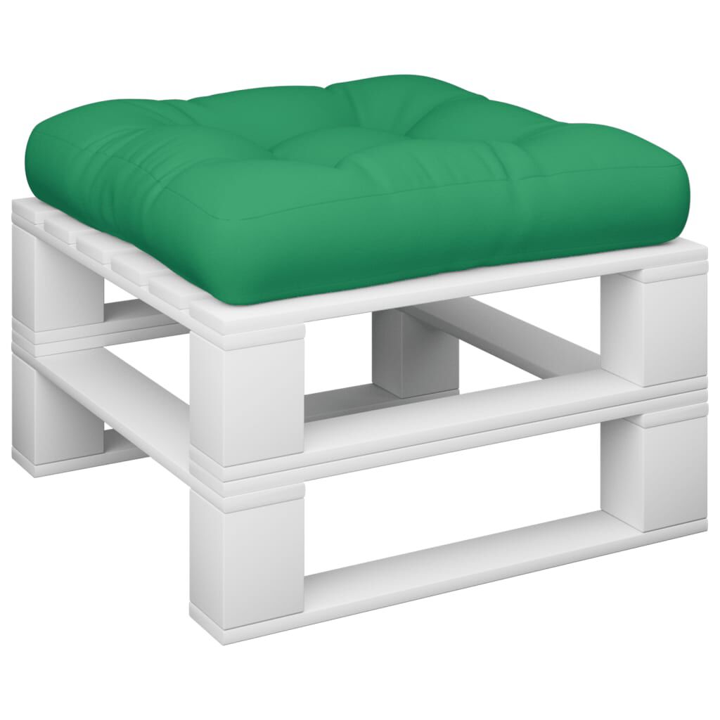 vidaXL Μαξιλάρι Παλέτας Πράσινο 60 x 60 x 12 εκ. Υφασμάτινο