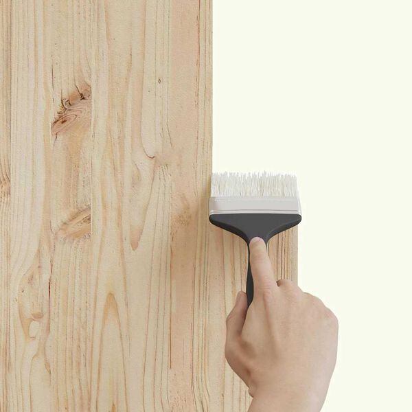 vidaXL Βαφή επίπλων Λευκό 10 x 10 x 12 εκ. Εκτύπωση τοίχου