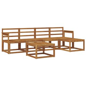 vidaXL &Sigma;&epsilon;&iota;&rho;ά &Kappa;&alpha;&nu;&alpha;&pi;έ &Epsilon;&xi;&omega;&tau;&epsilon;&rho;&iota;&kappa;&omicron;ύ 6 pcs &Phi;&upsilon;&sigma;&iota;&kappa;ό