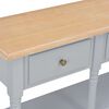 vidaXL Τραπέζι Κονσόλα Γκρι 120 x 30 x 76 εκ. από MDF