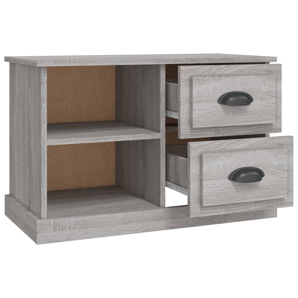 vidaXL Έπιπλο Τηλεόρασης Γκρι Sonoma 73x35,5x47,5εκ. από Επεξεργ. Ξύλο
