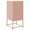 vidaXL Κομοδίνο Ροζ 36x39x78 εκ. από Χάλυβα