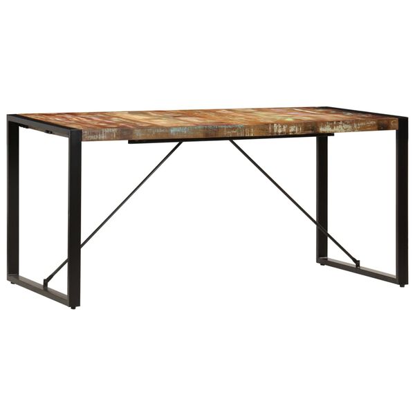 vidaXL Τραπεζαρία 160 x 80 x 75 εκ. από Μασίφ Ανακυκλωμένο Ξύλο