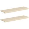 vidaXL &Pi;&alpha;&rho;ά&theta;&upsilon;&rho;&alpha; 2 &tau;&mu;&chi;. &Lambda;&epsilon;&upsilon;&kappa;ό 100 x 30 x 2 cm &Sigma;&tau;&epsilon;&rho;&epsilon;ό &Xi;ύ&lambda;&omicron; &Delta;&rho;&upsilon;ό&sigmaf;
