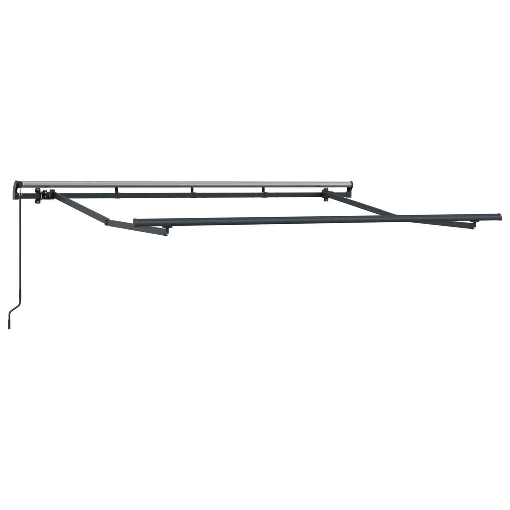 vidaXL Σκηνίτσα Αναδιπλούμενη Κρεμ 250 x 200 cm Πολυεστέρας, Αλουμίνιο