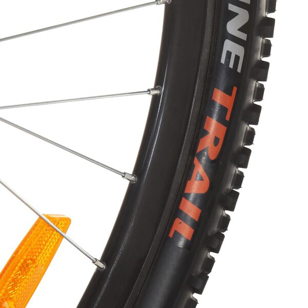 vidaXL Ποδήλατο Mountain 29'' Μαύρο με 21 Ταχύτητες & Σκελετό 53 εκ.