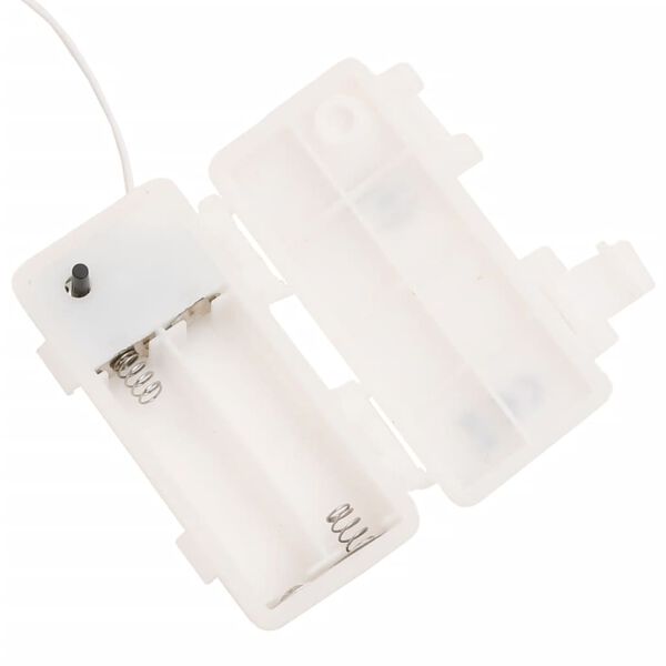vidaXL Φωτιστικά Χριστ. με LED 3 Τεμ. Αναδιπλούμενα Κόκκινα