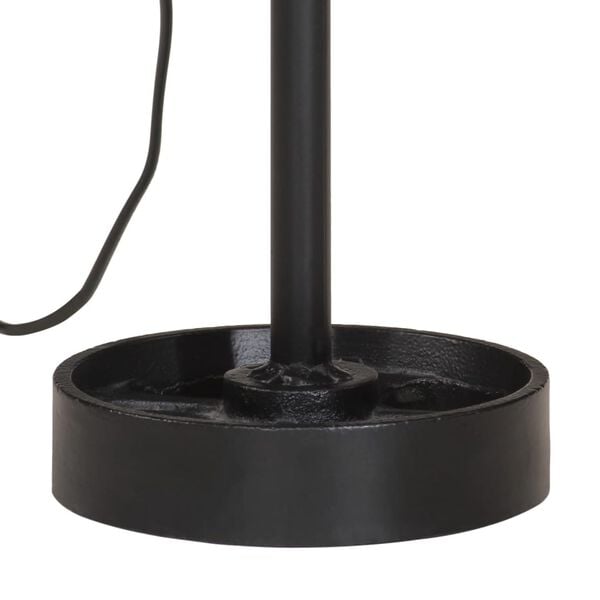 vidaXL Φωτιστικό Γραφείου 25 W Αντικέ Κόκκινο 15x15x55 εκ. Ε27