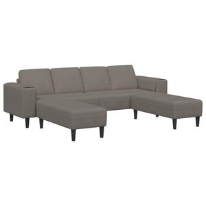 vidaXL &Kappa;&alpha;&nu;&alpha;&pi;έ&sigmaf; &Alpha;&nu;&omicron;&iota;&chi;&tau;ό &gamma;&kappa;&rho;&iota; 250 x 188 x 76 &epsilon;&kappa;. &Upsilon;&phi;&alpha;&sigma;&mu;ά&tau;&iota;&nu;&omicron; &Kappa;&omicron;&rho;&nu;&tau;&omicron;&upsilon;&rho;ά